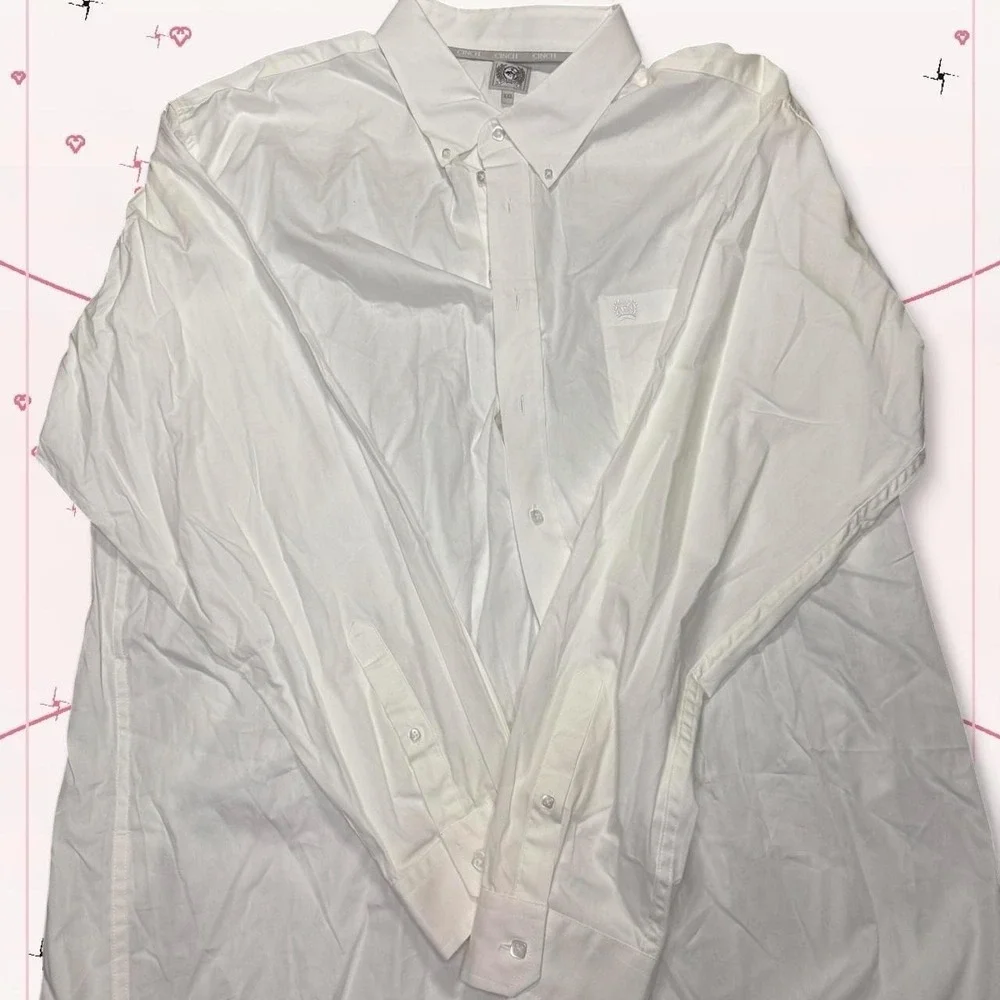 Cinch White button up XXL